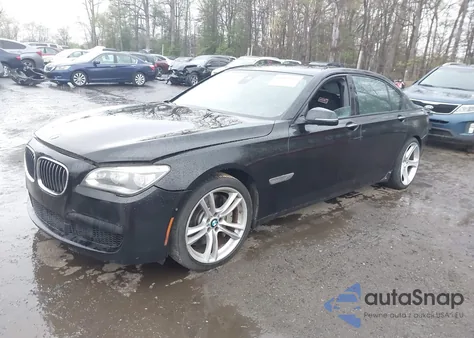 2013 BMW 750Li from USA, damaged, VIN WBAYE8C53DD133504
